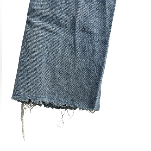 Garage High-Waisted Distressed Button Fly Jeans | Size 0 - Picture 5 of 8